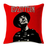 Super Star Peace Love& Music 1969 Cushion Cover Rock & Roll Home Decor Pillow Case Cojines Decorativos Para Sofa Pillow Cover - Virtual Blue Store