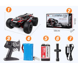 New Durable Racing RC Car 4WD 2.4G 1:10 Full-ratio Four-wheel 30-35KM Remote Control Car High-speed RC Drift Car Buggy Truck - Virtual Blue Store
