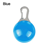 LED Flashlight Collar Dog Guide Lights Pet Night Safety Glowing Pendant Necklace Pet Luminous Bright Glowing Collar NO Battery - Virtual Blue Store