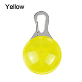 LED Flashlight Collar Dog Guide Lights Pet Night Safety Glowing Pendant Necklace Pet Luminous Bright Glowing Collar NO Battery - Virtual Blue Store