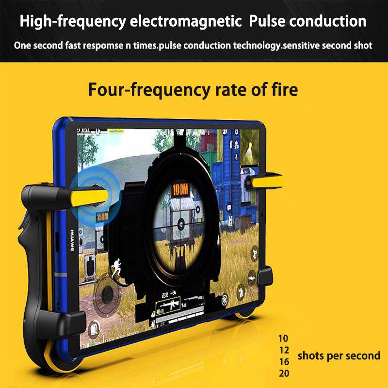 PUBG Trigger Controller Gamepad For Ipad Tablet Capacitance L1R1 Aim Button Joystick Grip For Mobile Phone FPS Game Accessories - Virtual Blue Store