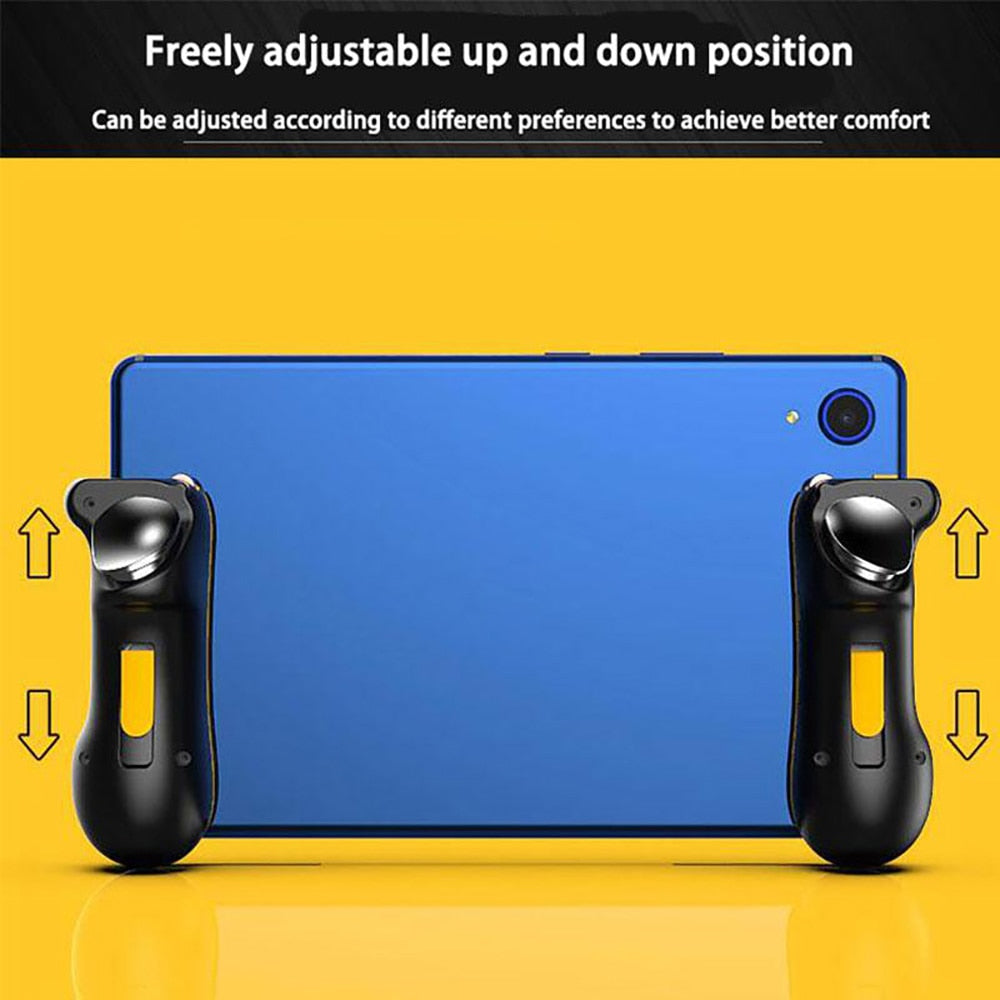PUBG Trigger Controller Gamepad For Ipad Tablet Capacitance L1R1 Aim Button Joystick Grip For Mobile Phone FPS Game Accessories - Virtual Blue Store
