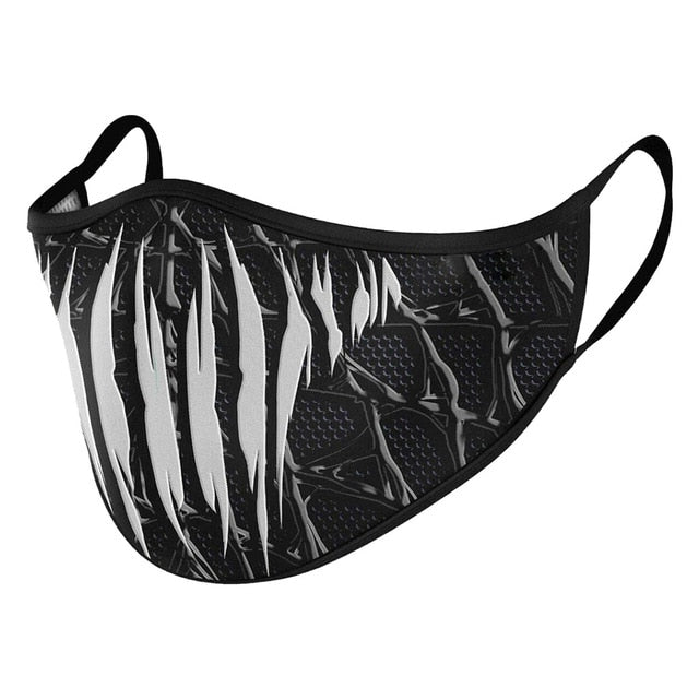 Fashion Scarf Cotton Facemask Faceshield Cloth Facemask Mascarilla Mascarillas Masque Lavable Mondkapjes Wasbaar Mondmasker - Virtual Blue Store