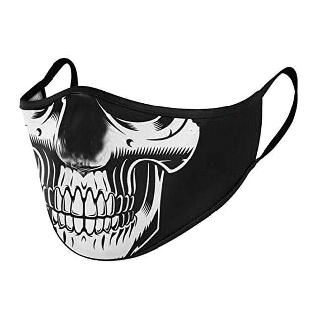 Fashion Scarf Cotton Facemask Faceshield Cloth Facemask Mascarilla Mascarillas Masque Lavable Mondkapjes Wasbaar Mondmasker - Virtual Blue Store