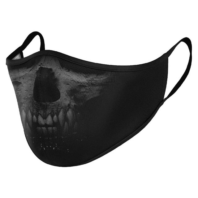 Fashion Scarf Cotton Facemask Faceshield Cloth Facemask Mascarilla Mascarillas Masque Lavable Mondkapjes Wasbaar Mondmasker - Virtual Blue Store