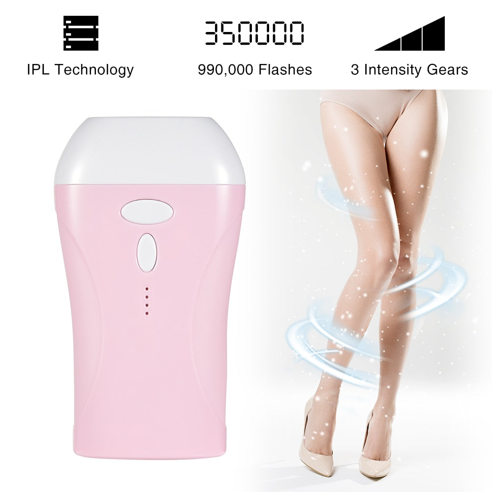 990000 Flash Professional IPL Laser Hair Removal Instrument Painless Permanent Electric Epilator Pulsed Light Device highquality - Virtual Blue Store