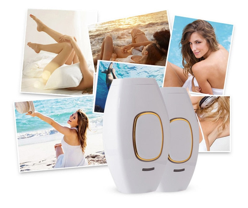 LPL Handheld Laser Epilator Depilador Facial Permanent Hair Removal Device Whole Body Laser Hair Remover Machine 300000 Flashes At Home Laser Hair Removal - Virtual Blue Store