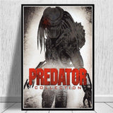 Arnold Schwarzenegger The Predator Monster Movie Poster And Prints Art Canvas Wall Pictures For Living Room Home Decor - Virtual Blue Store