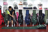 Pgm 3M Indoor Golf Putter Trainer Training Mat Golf Putter Adjustable Slope Green Putter Mini Golf Putting Green Mat - Virtual Blue Store