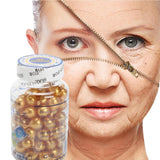90 Pcs/bottle Anti Wrinkle Regenerating Vitamin E Face Cream Extract Whitening Anti Aging Moisturizing Face Care - Virtual Blue Store