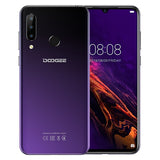 DOOGEE N20 Mobilephone Fingerprint 6.3inch FHD+ Display 16MP Triple Back Camera 64GB 4GB MT6763 Octa Core 4350mAh Cellphone LTE - Virtual Blue Store