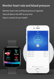 D21 New Smart Watch Women Men Heart Rate Monitor Fitness Tracker Bracelet Blood Pressure Bluetooth SmartWatch For IOS Andriod - Virtual Blue Store