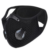 1pc Anti-Dust M/ask Reusable Safe Breathable Face Adult Ear Loop Ear Loop Maskers face filter Black Cotton - Virtual Blue Store