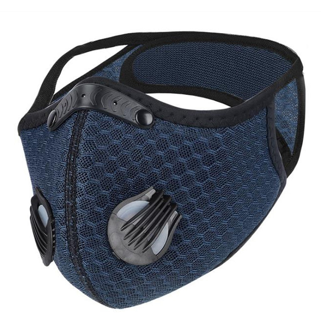 1pc Anti-Dust M/ask Reusable Safe Breathable Face Adult Ear Loop Ear Loop Maskers face filter Black Cotton - Virtual Blue Store