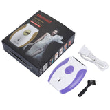 Depilatory Women Epilator USB Electric Shaver Bikini Shaving Razor Hair Removal Trimmer Face Body Underarm Leg Arm Depilation - Virtual Blue Store