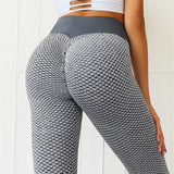 SVOKOR Dot Women Leggings High Waist Fitness Legging Push Up Ladies Seamless Workout Pants Female Leggins Mujer Polyester Casual - Virtual Blue Store