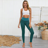 SVOKOR Dot Women Leggings High Waist Fitness Legging Push Up Ladies Seamless Workout Pants Female Leggins Mujer Polyester Casual - Virtual Blue Store