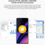 DOOGEE N20 Mobilephone Fingerprint 6.3inch FHD+ Display 16MP Triple Back Camera 64GB 4GB MT6763 Octa Core 4350mAh Cellphone LTE - Virtual Blue Store