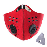 Anti Smoke Carbon Dust-proof  Breathable Mesh Bicycle Men Women Sports Sweat Headband Run Tennis Fitness Pirate Headband Sports - Virtual Blue Store