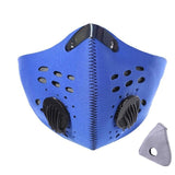 Anti Smoke Carbon Dust-proof  Breathable Mesh Bicycle Men Women Sports Sweat Headband Run Tennis Fitness Pirate Headband Sports - Virtual Blue Store
