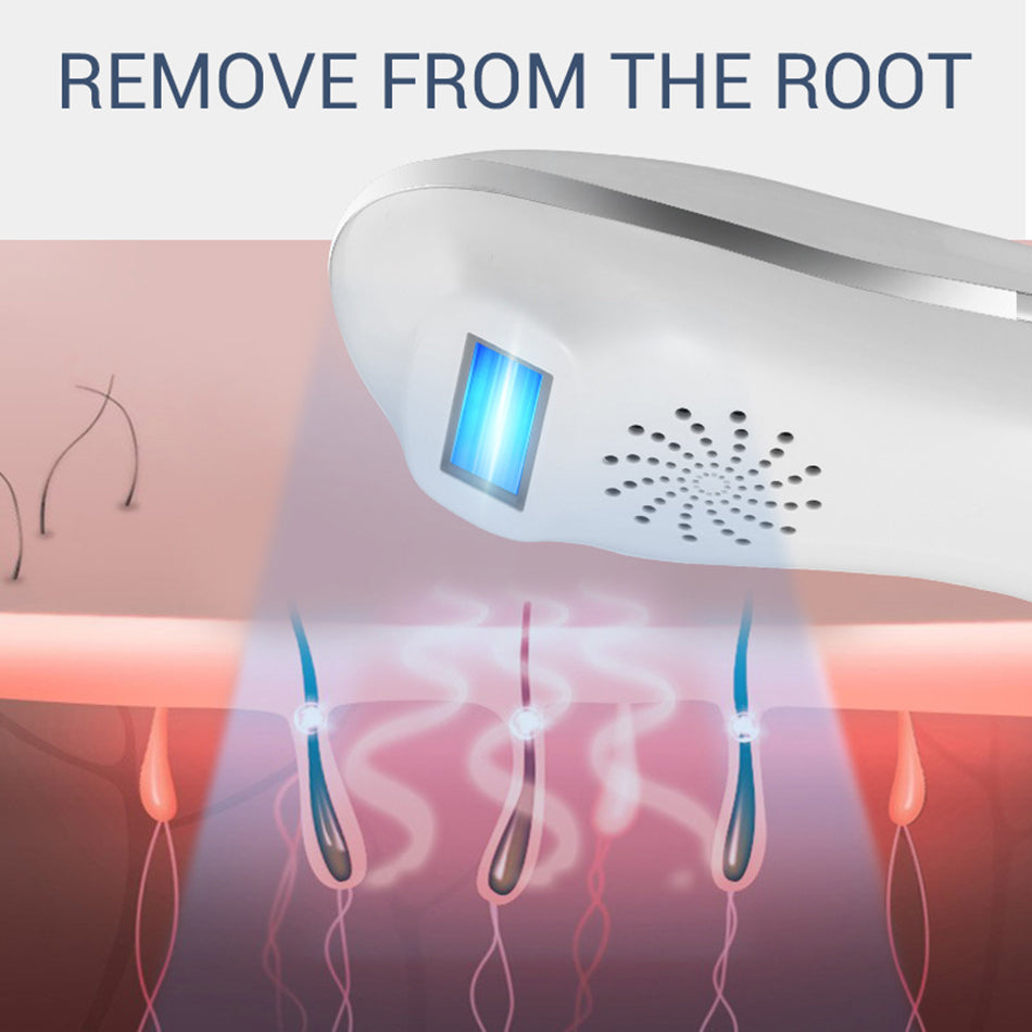 999999 Pulses Electric Laser Epilator Female Permanent Painless Ipl Laser Hair Removal Device Photoepilator  Epilator for Women - Virtual Blue Store