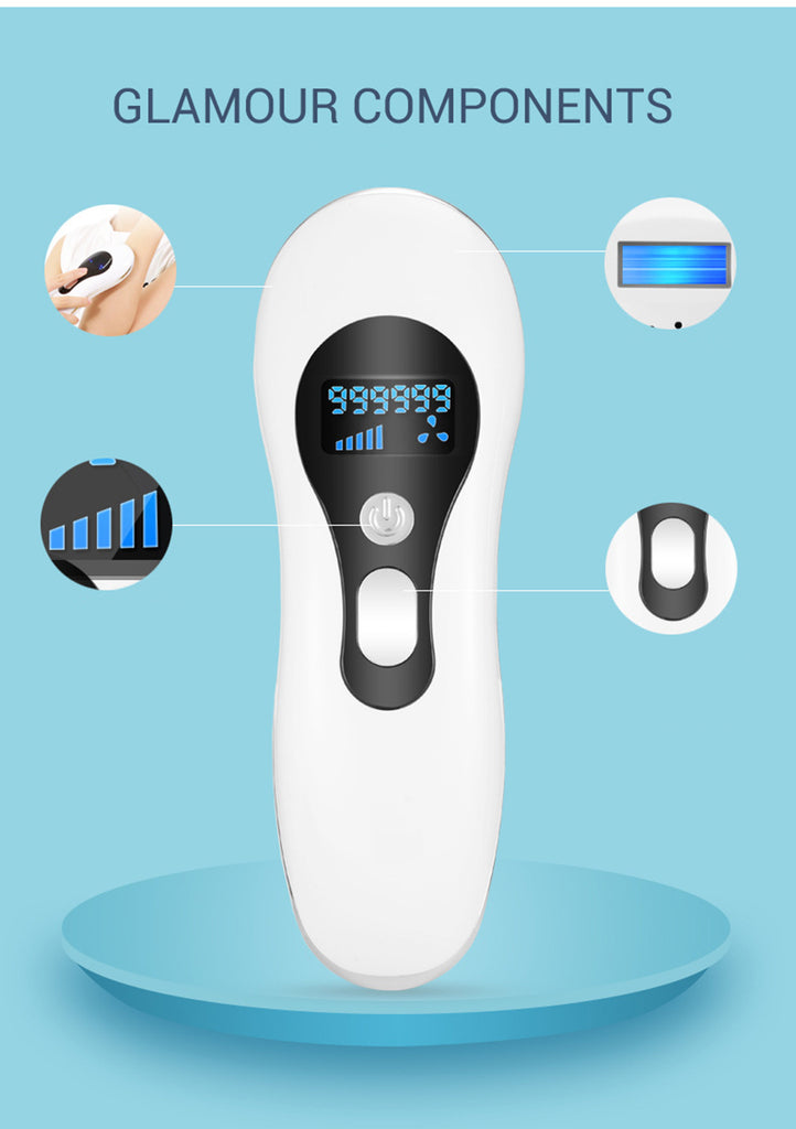 999999 Pulses Electric Laser Epilator Female Permanent Painless Ipl Laser Hair Removal Device Photoepilator  Epilator for Women - Virtual Blue Store