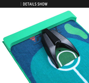 PGM Mini Golf Putting Green Golf Carpet Protable Practice Mat Indoor outdoor Golf Green Practice Office Putting Trainer 50*300cm - Virtual Blue Store