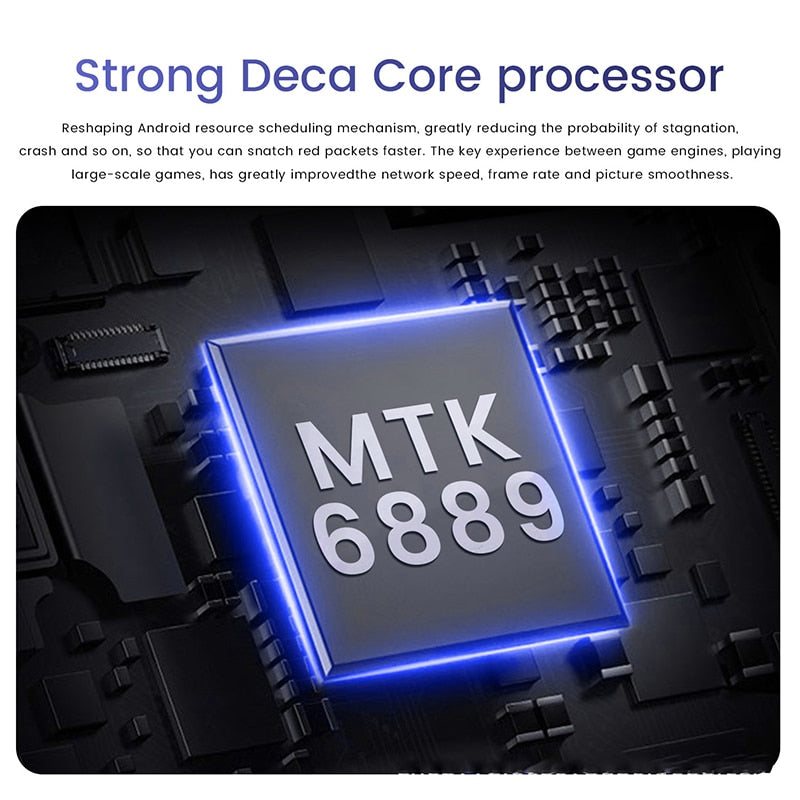 Newest 6.8 inch 1:1 Galay S20 global Shipping Camera Snapdragon 855 8GB RAM 256GB ROM Octa Core 4 smart phone - Virtual Blue Store