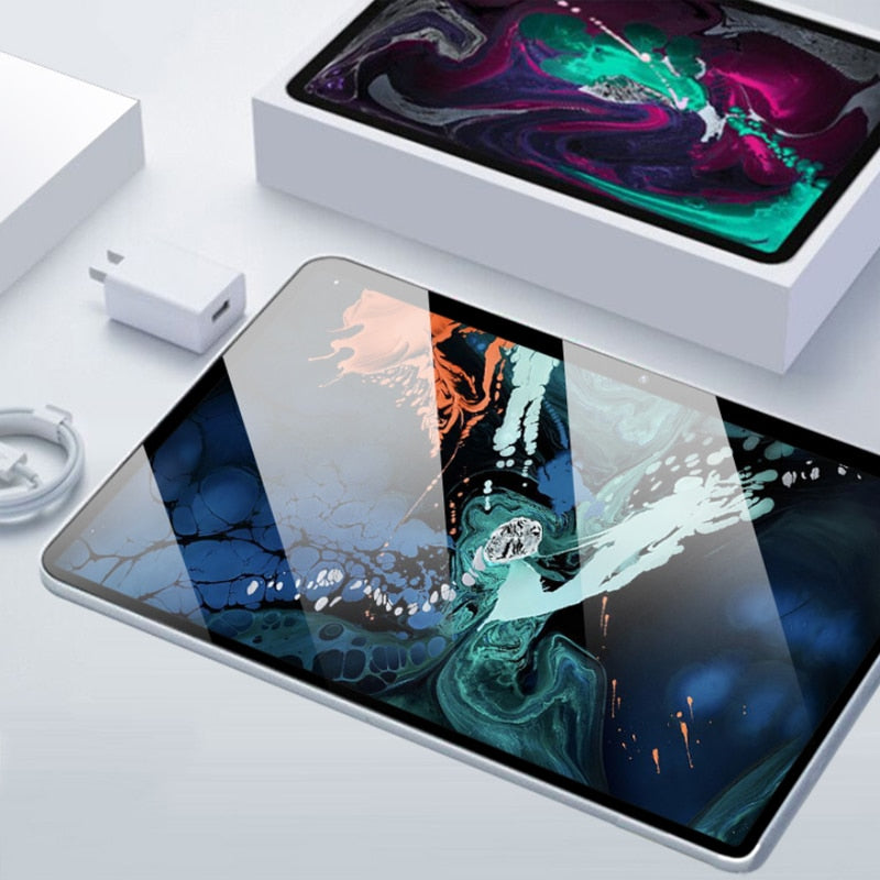 Tablet 10.1 Inch with 6GB + 128GB 1920 * 1200 IPS Screen Android Tablet ARM + DSP Dual-core Wifi Android Tablet HD Screen 3g Blu - Virtual Blue Store