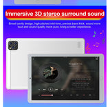 Tablet 10.1 Inch with 6GB + 128GB 1920 * 1200 IPS Screen Android Tablet ARM + DSP Dual-core Wifi Android Tablet HD Screen 3g Blu - Virtual Blue Store