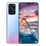 7.5 inch Galay S20 network  8GB RAM 256GB ROM Octa Core 4 Camera Snapdragon 855 smart phone With phone case - Virtual Blue Store