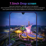7.5 inch Galay S20 network  8GB RAM 256GB ROM Octa Core 4 Camera Snapdragon 855 smart phone With phone case - Virtual Blue Store