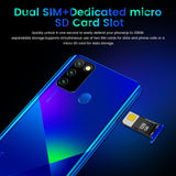 New A90 10-core 8 + 256G Dual Card Dual Standby 6.6-inch Full-screen Ultrabook Mobile Phone 4G Network - Virtual Blue Store