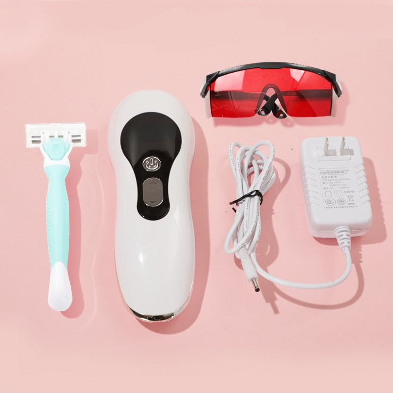 999999 Pulses Electric Laser Epilator Female Permanent Painless Ipl Laser Hair Removal Device Photoepilator  Epilator for Women - Virtual Blue Store