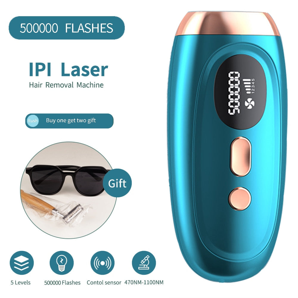New Laser Ipl Hair Removal Freezing Women's Household Depilator Multifunction IPL Laser Hair Removal Facial Hair Remover - Virtual Blue Store