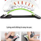 Stretch Equipment Back Massager Stretcher Fitness Lumbar Support Relaxation Mate Spinal Pain Back Support Stretcher Spine - Virtual Blue Store