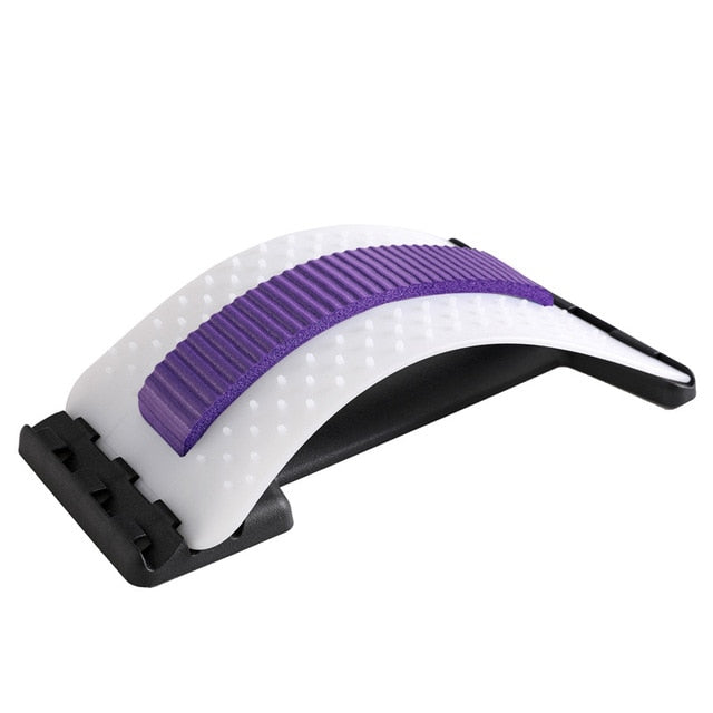 Stretch Equipment Back Massager Stretcher Fitness Lumbar Support Relaxation Mate Spinal Pain Back Support Stretcher Spine - Virtual Blue Store