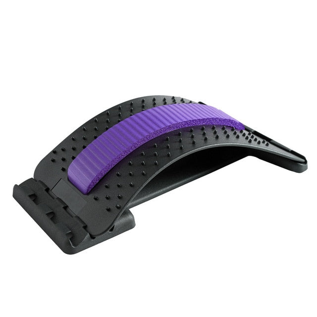 Stretch Equipment Back Massager Stretcher Fitness Lumbar Support Relaxation Mate Spinal Pain Back Support Stretcher Spine - Virtual Blue Store
