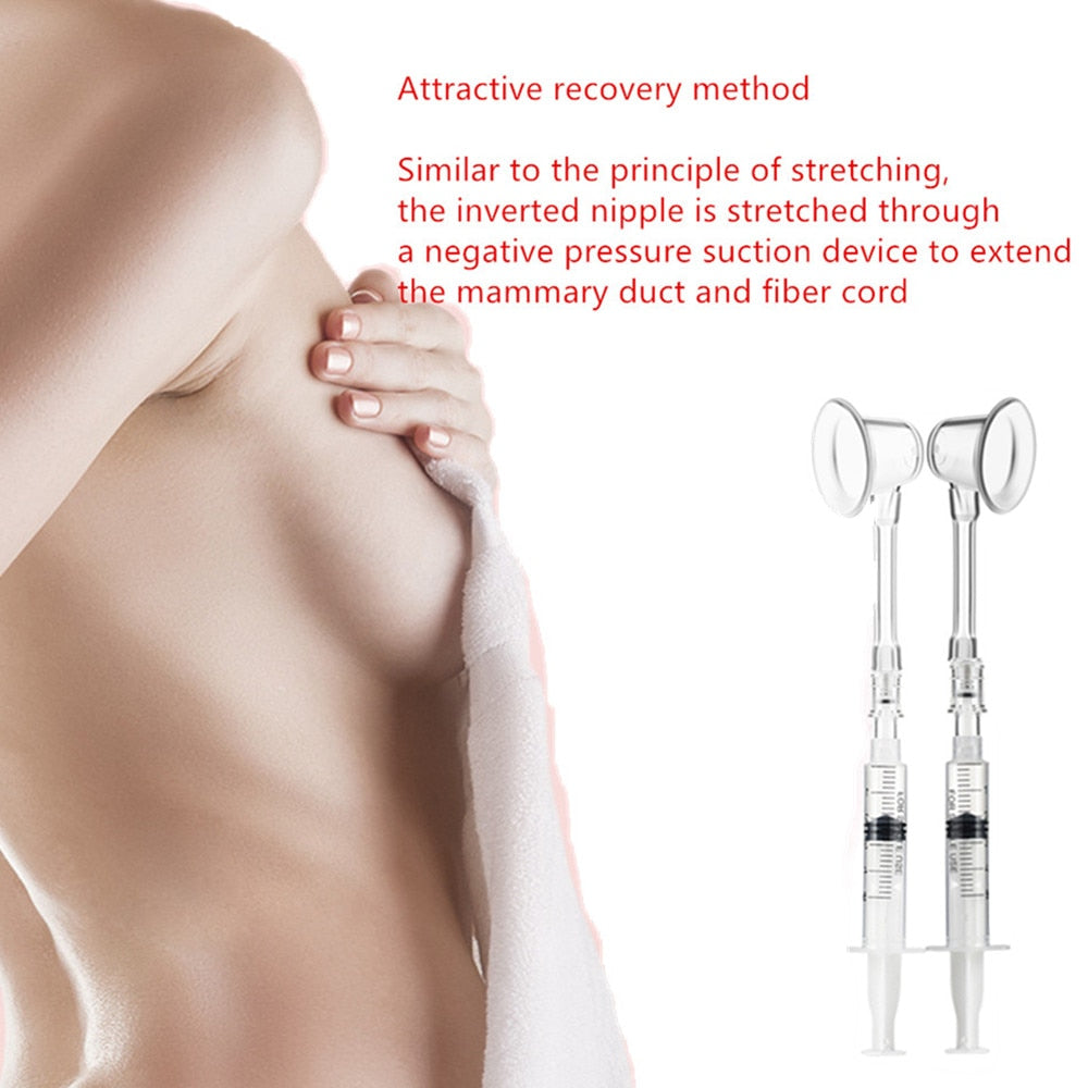 Nipple Invagination tits sag orthotics Breast correction concealment stretch stimulates - Virtual Blue Store