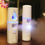 USB Rechargeable Portable Face Spray Bottle 20mL Nano Mister Facial Steamer Beauty Hydrating Skin Care Tools Facial Steamer Spa - Virtual Blue Store