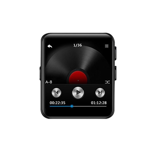 Bluetooth MP3 Watch with Touch Screen 8/16GB Clip MP3 Player for Running Cycling Hiking Support Recording,FM Radio - Virtual Blue Store