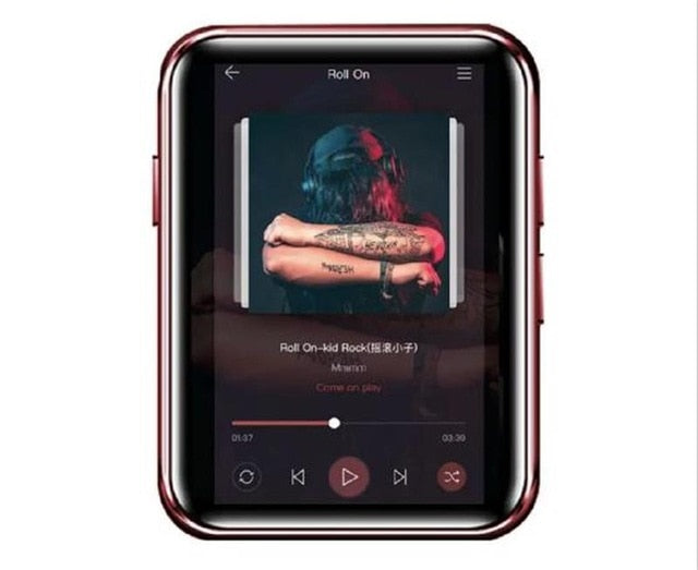 Bluetooth MP3 Watch with Touch Screen 8/16GB Clip MP3 Player for Running Cycling Hiking Support Recording,FM Radio - Virtual Blue Store