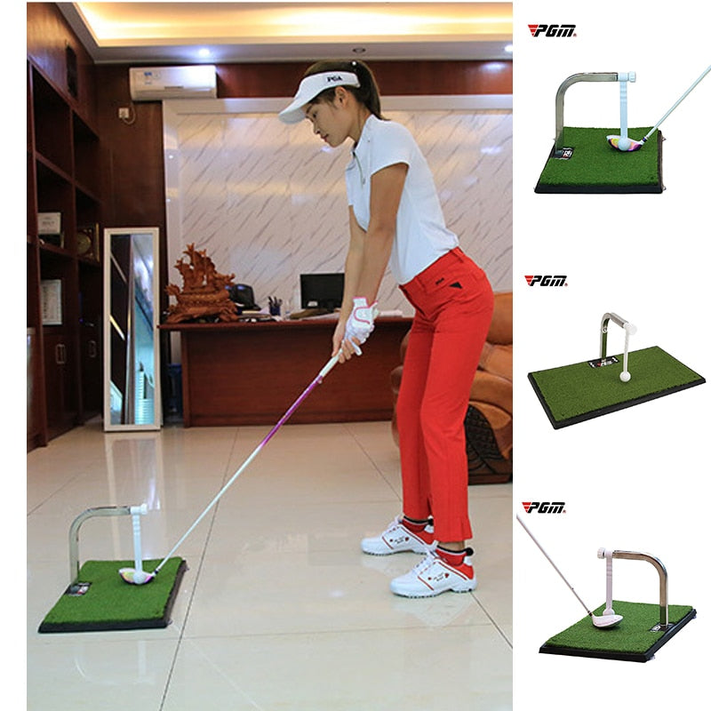 PGM Indoor Golf Putting Trainer 360 ° Rotation Golf Practice Putting Mat Golf Putter Green Trainer New Arrival - Virtual Blue Store