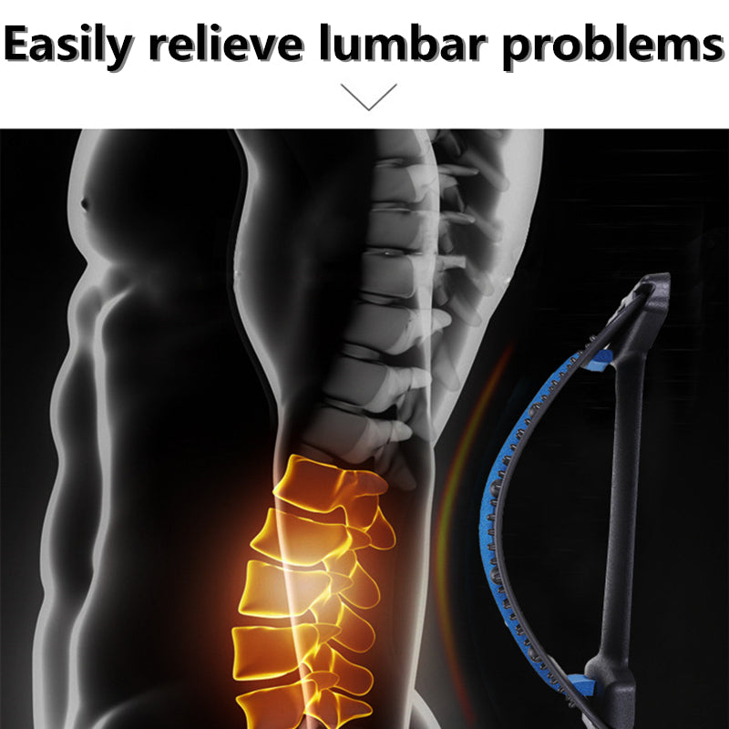 Back Magnetic muscle massage posture corrector stretch relax stretcher lumbar support spinal pain relief spine therapy - Virtual Blue Store