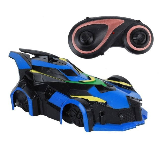 Air Hogs Zero Gravity Laser Racer Wall Climbing Car Gravity Ceiling Racing Car Electric Toys Machine Auto RC Car - Virtual Blue Store