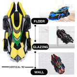 Air Hogs Zero Gravity Laser Racer Wall Climbing Car Gravity Ceiling Racing Car Electric Toys Machine Auto RC Car - Virtual Blue Store