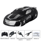 Wall Climbing Car Ges Gesture sensing Remote Control Anti Gravity Land And Wall Dual Mode Driving  RC Stunt Toy One Key Deform - Virtual Blue Store
