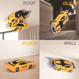 Wall Climbing Car Ges Gesture sensing Remote Control Anti Gravity Land And Wall Dual Mode Driving  RC Stunt Toy One Key Deform - Virtual Blue Store