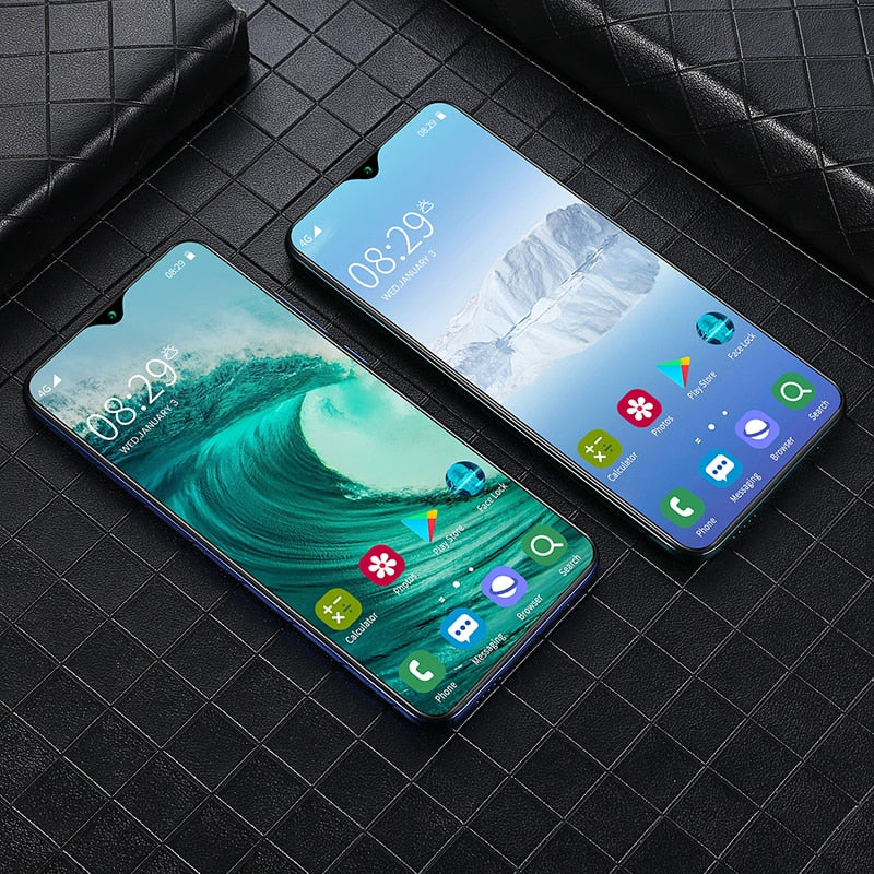 New NOWA6se 8 + 256G Dual Card Dual Standby 6.6-inch Full-screen Ultrabook Mobile Phone 10-core 4G Network - Virtual Blue Store