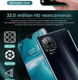 New NOWA6se 8 + 256G Dual Card Dual Standby 6.6-inch Full-screen Ultrabook Mobile Phone 10-core 4G Network - Virtual Blue Store